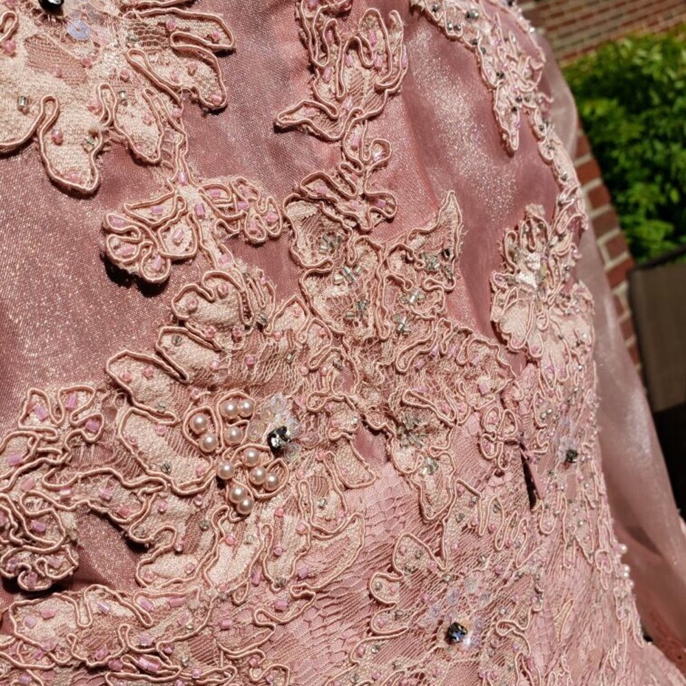 Mon Cheri Dress - Dusty Rose - Picture 6 of 7
